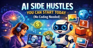 Ai Side Hustles You Can Start Today (No Coding Needed): Easy and Profitable in 2026